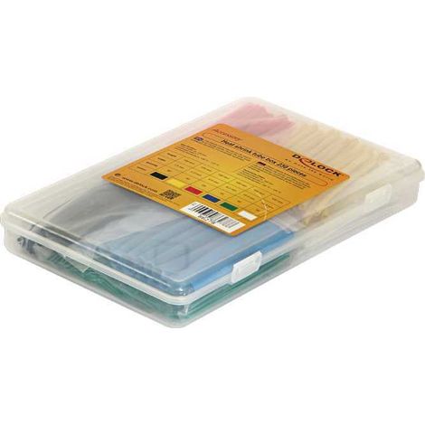 Kit de gestion Schrumpfschlauch 230 pièces DeLOCK Farbig (1/2)