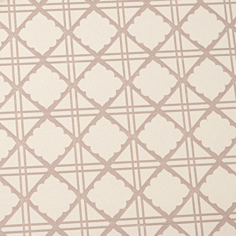 Graham & Brown Diane Purple Lilac Geometric Diamond Cross Vinyl Wallpaper (1/2)