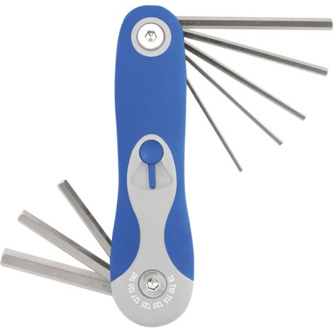 Jeu de 8 clés allen de 1,5 à 8 mm (1/2)