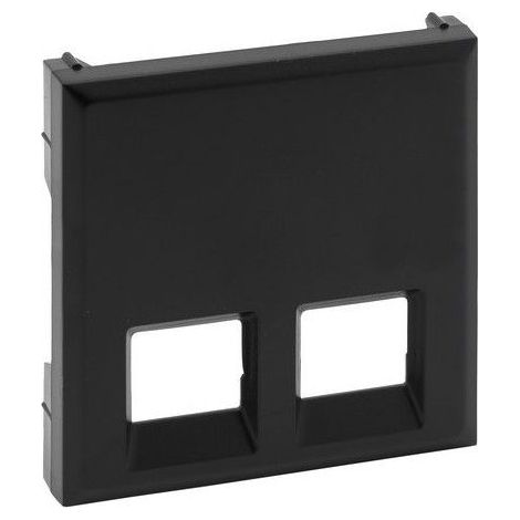 Doppia chiave per basi telefono e computer RJ 45 nero opaco Niloé Step LEGRAND 864543