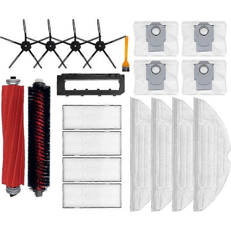 Pour Roborock S7 Max Ultra/S7 MaxV Ultra/S7 MaxV plus/S7 Pro Ultra détachées asp. brosse filtre serpillière sac pous. (1/5)