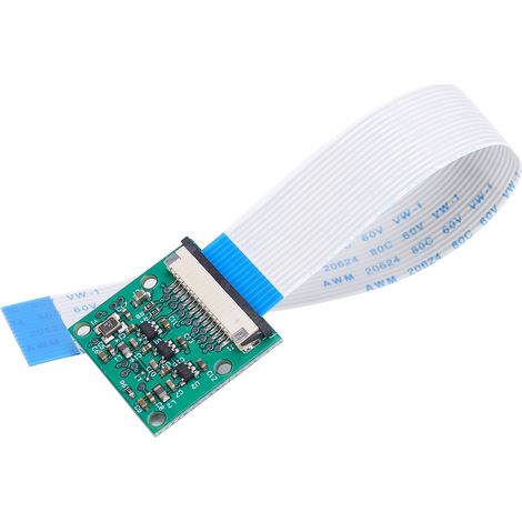 Grünes Kameramodul für Raspberry Pi 4 3B, 5 Megapixel, 15 cm Kabel, HBVRPI1508G V11 (1/5)