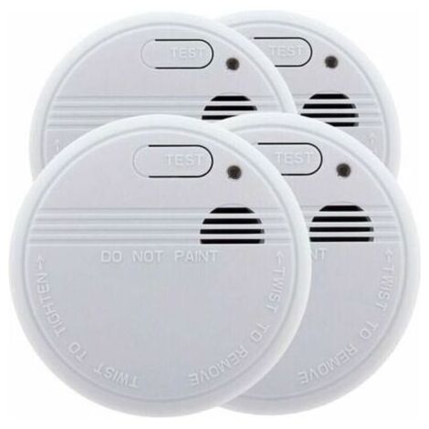 Pair ZVD- Plaque aimantée adhésive pour détecteur de fumée, 3 Supports magnétiques Autocollants, Mise en Place sans Perçage ni vis pour Tous Les détecteurs de fumée et alarmes Incendie-Fei Yu (1/3)