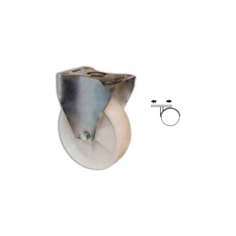CONDY - RUOTA CON PIASTRA FISSA DIAM 125