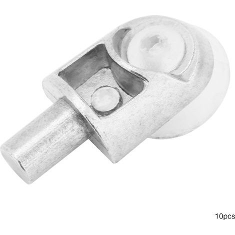 10 supports d'étagère en verre pour cuisine, lot de 10 pièces, supports de rayonnage pour meubles et étagères murales. (1/5)