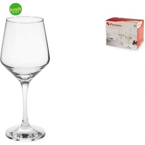 Set 6 calici Ivory Pasabahce cl.33