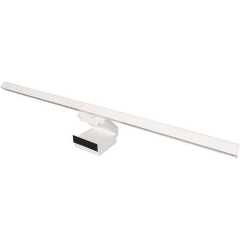 Monitor-Lichtleiste, Desktop-Lichtleiste, 3 umschaltbare Beleuchtungsmodi, stufenloses Dimmen, Touch-Steuerung, Bildschirm-Lichtleiste (Weiß) (1/5)