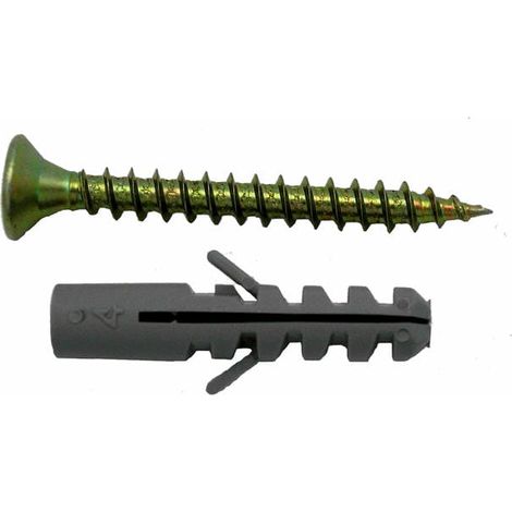 Taco tornillo stoker 4.5x40mm 5 unidades expansión fácil