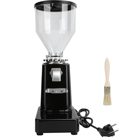 Moulin à café électrique, broyeur à grains, pour usage domestique et Commercial, noir (1/5)