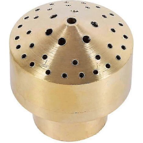 Buse de fontaine en laiton compatible avec les feux d'artifice, les arroseurs de jardin ou les bassins (1 pouce) - 1 pièce (1/5)