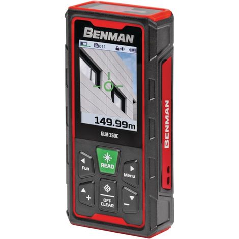 Benman glm 150 c ip68 max 150mt distanziometro metro ricaricabile laser verde (1/4)