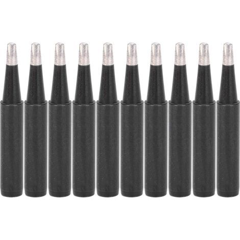 10 pièces pointes de fer à souder Stations de soudage accessoires pièces de fer à souder pour Machines à souder (900M-T-2.4D) (1/4)