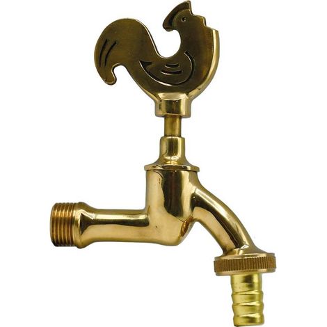 RUBINETTO ORNAMENTALE 'GALLO' 1/2 con maniglia