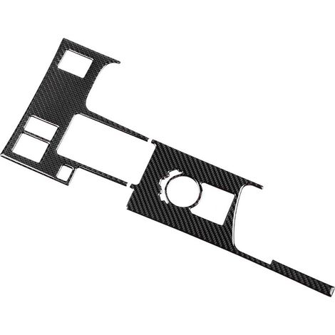 Garniture de Couvercle de Panneau de Changement de Vitesse, Garniture de Panneau de Changement de Vitesse en Fibre de Carbone, de Couvercle de de de 2 Pièces Accessoires pour IS250 IS300 (1/4)