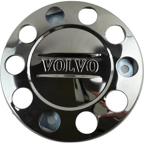 Enjoliveur de roue - Volvo 22.5 - Métallique - 10 trous - Couleur nickel peint