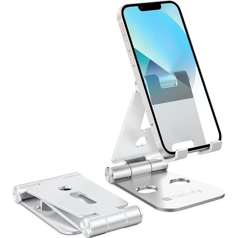 Supporto da scrivania Techly i-smart-stand6 pieghevole alluminio (1/5)
