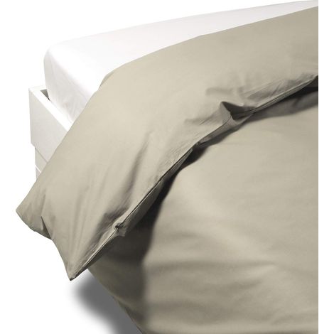 Parure de lit 4 pièces en 100% coton Housse Couette Douce et Elégante, Lavable et Facile d’Entretien Housse de Couette 200x200 et Autres Tailles (1/2)