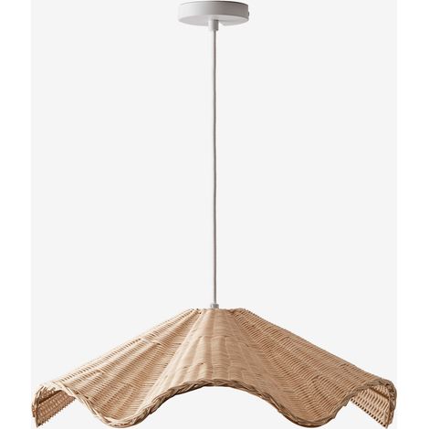 SKLUM Hängende Deckenleuchte aus Rattan Heulyn Ø50 cm