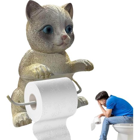 Porte-papier toilette animal, porte-essuie-tout amusant, étagère (1/5)