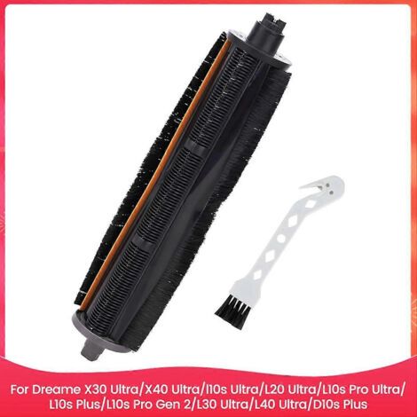 Brosse principale en caoutchouc pour Dreame X30 Ultra/X40 Ultra/L10s Ultra/L20 Ultra/L10s Pro Ultra/L10s Plus