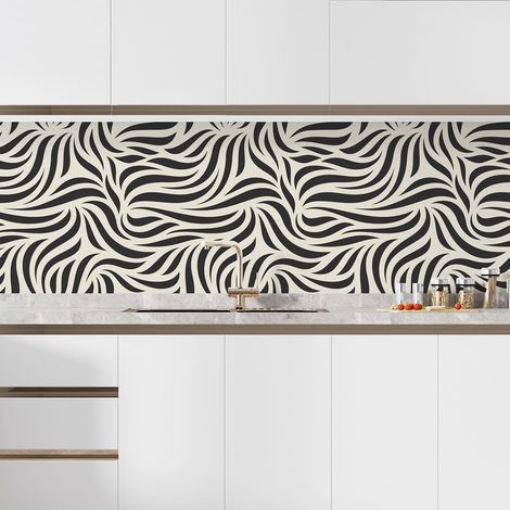 Crédence adhésive cuisine - Design - 60x60 cm - Adhésif MAT (1/5)