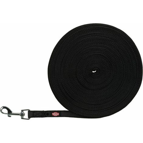 Correa de rastreo Trixie Negro S/M (1/4)