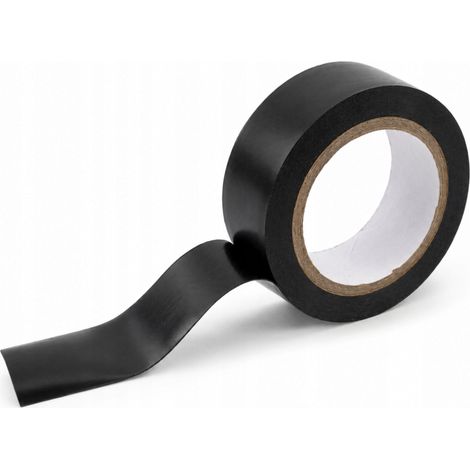 Nastro isolante nero in PVC, 19 mm x 9 m