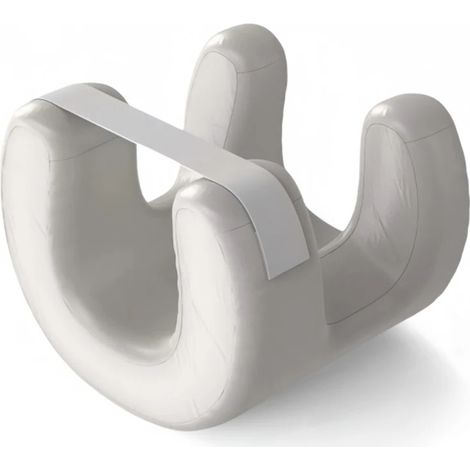 Cuscino per il sonno antidecubito in memory foam per il viso, antirughe, cuscino per il sonno profondo, bianco (1/5)