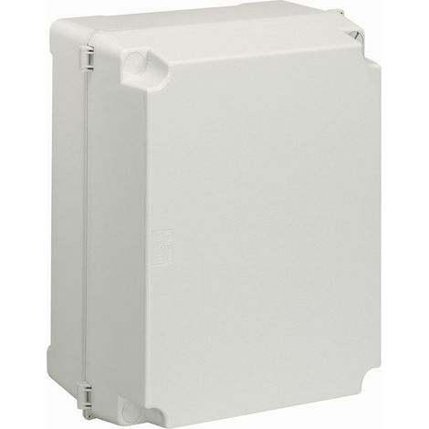 Boîtier industriel plastique IP55 IK08 359x265x154mm avec couvercle opaque 2 verrous LEGRAND 035058 (1/2)