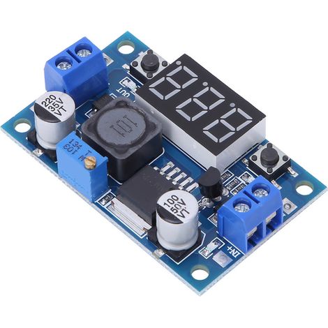 Régulateur abaisseur de tension modulaire et ajustable CC-CC avec bornes, 150 kHz (1/5)