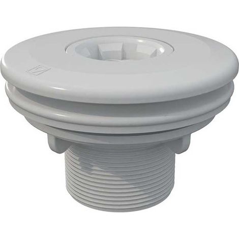 Boquilla Norm Piscina  Liner  Conexión Exterior Rosca Macho 2''  Blanco  Alta Resistencia
