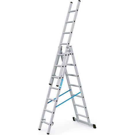 ZARGES Mehrzweckleiter Z 200, 3x7 Sprossen 3-tlg. STRECKE (1/5)