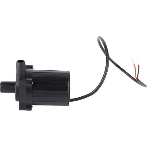 Pompe à eau submersible CC sans balais 12 V à haut débit pour toilettes et aquarium (1/5)