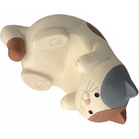 [Figura de gato multifuncional] Soporte universal tricolor para teléfono móvil, tableta, gafas y bolígrafo con base de resina de alta calidad (200 g) (1/5)