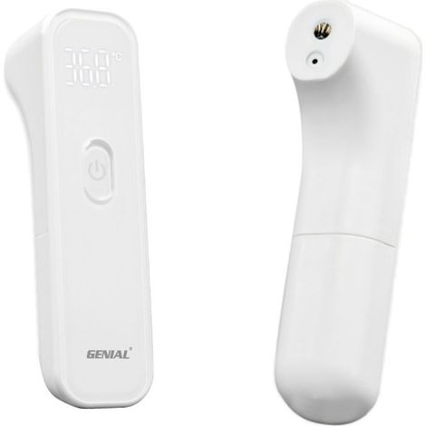 No-touch thermomètre frontal, thermomètre infrarouge numérique pour adultes et enfants, avec bébé thermomètre touchless (1/5)