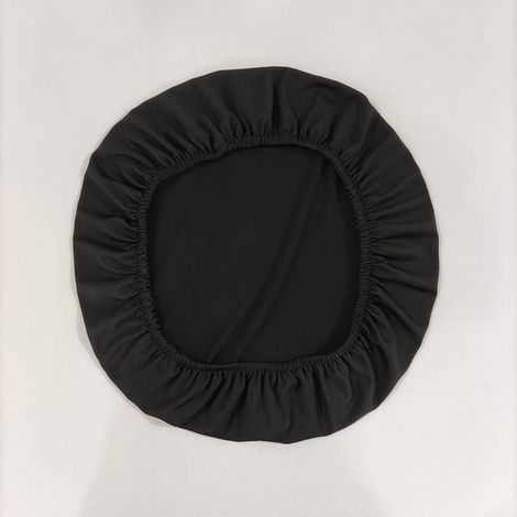 Sollbry Stretch Office Covers Housse de siège Housse de Protection de Coussin de siège de Bureau pour Ordinateur, Convient aux coussins d'une taille de 40 à 50 cm et d'une épaisseur de 2 à 3 cm, Noire (1/5)