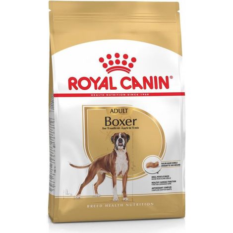 Nourriture que Royal Canin Boxer adulte chien adulte et mature (љ partir de 15 mois) - 12kg