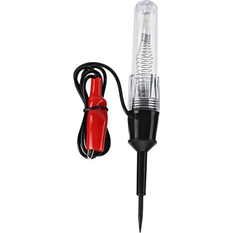 Automotive 6-12V Electrical Voltage Test Pen Lamp, Circuit Tester, Detection Probe (1/5)