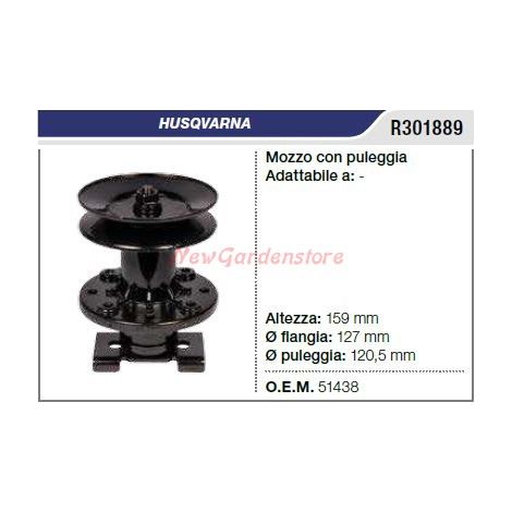 Cubo de la cuchilla con polea HUSQVARNA cortacésped R301889
