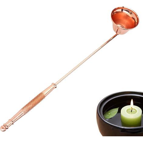 Éteignoir à Bougie Coupe Mèche Extincteurs à Bougie pour la Maison Bougie Éteindre Outil pour La Maison Accessoire de Bougie avec Manche Long (1/5)