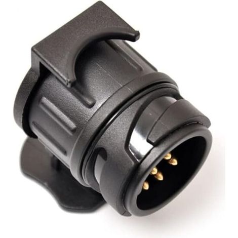 Adattatore da spina per gancio di traino da 13 pin a 7 pin, nuova versione 13/7 per rimorchi per auto con spina a 13 pin.
