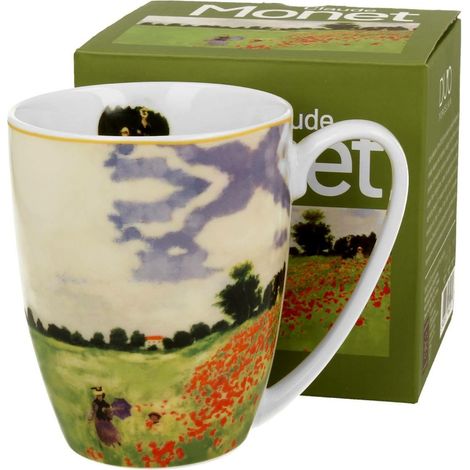 Klassischer Monet-Mohnfeld-Becher, 360 ml