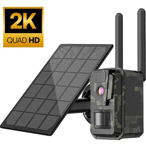 Caméra infrarouge solaire IP66 2K 4G (1/3)