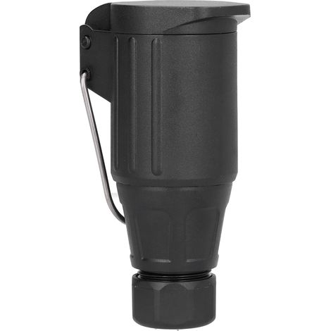 Adaptateur Prise Remorque 12V 13 Broches Electrique ABS Laiton pour Véhicules Utilitaires Camping-Cars Voitures Bateaux (1/5)
