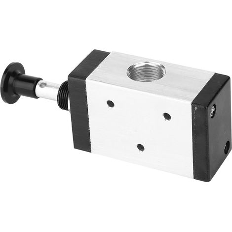 Électrovanne pneumatique à levier manuel 3R310-10, 2 positions, 3 voies (1/5)