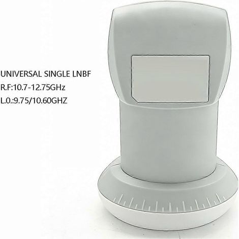 Convertisseur linéaire universel numérique Full HD 2135 en bande KU avec LNBF unique pour récepteur satellite tricolore 75 (1/3)