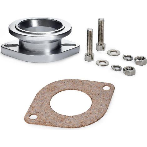 Aluminium-BOV-Bypassflansch, Adapter für SSQV-Motor, Hochleistungs-Bypass-Anschlussstück, Überdruckventilspitze.