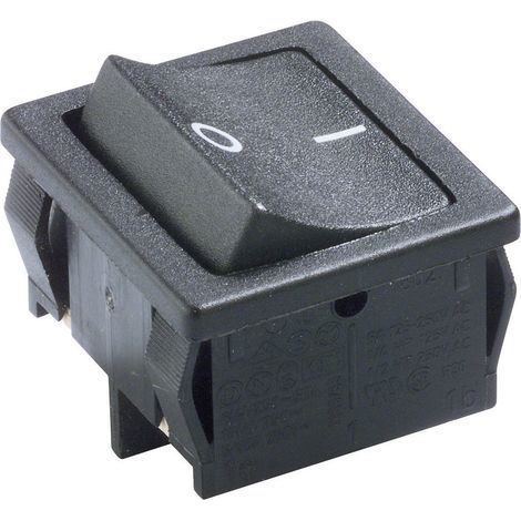 Marquardt 1802.6123 Wippschalter 1802.6123 250 V/AC 6 A 2 x Aus/Ein IP40 rastend 1 St.