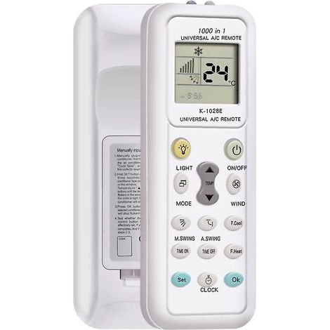 telecommande Universelle Clim,tlcommande Universelle Pour Climatiseur,telecommande Climatiseur Universel,compatible Avec Toutes Les Marques De Cli (1/5)