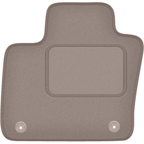 Alfombrilla de conductor beige para Volvo C40 hatchback (2021-)